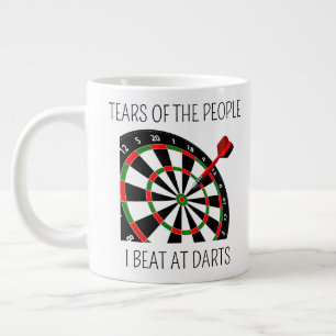 Grande Tasse Larmes des gens que j'ai battus aux fléchettes