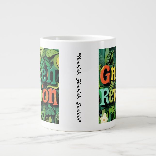 Grande Tasse "L'art pour la Terre" (Devant)