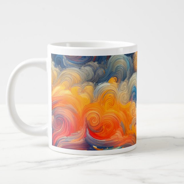 Grande Tasse L'artiste du ciel (Gauche)