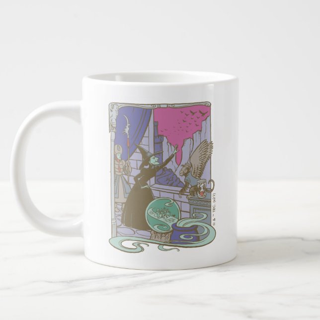 Grande Tasse L'Assistant D'Oz™ | Storybook Wicked Witch™ (Gauche)