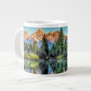 Grande Tasse L'atterrissage de Schwabacher et l'étang de casto