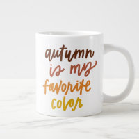 "L'automne est ma couleur préférée"