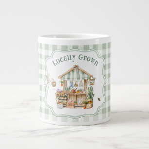 Grande Tasse Le Baby shower des fermiers cultivés localement
