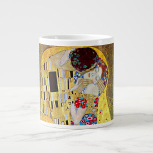 Grande Tasse Le baiser de Gustav Klimt, Art nouveau Vintage