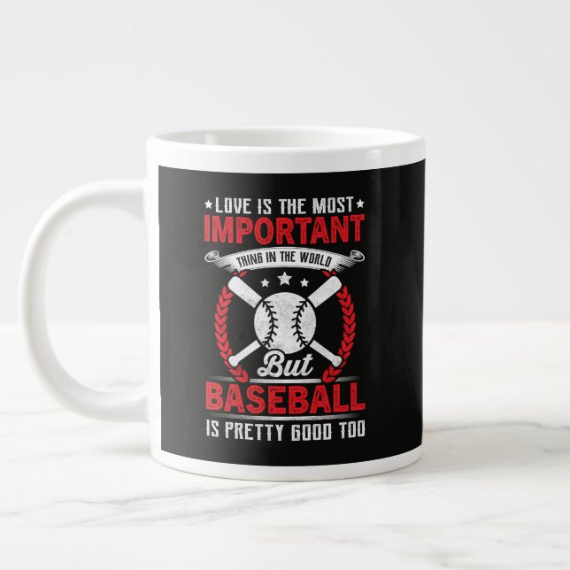 Grande Tasse Le baseball est plutôt bien (Gauche)