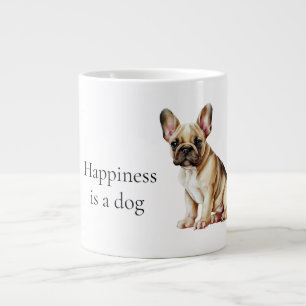 Grande Tasse Le bonheur est un chien