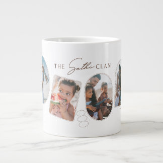 Grande Tasse Le cadeau personnalisé du clan ___ | Co Collage d