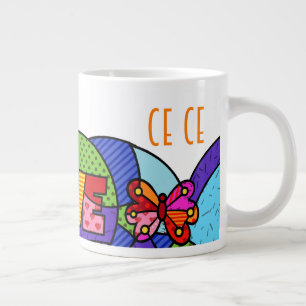 Grande Tasse Le Ce Ce Pop est un art coloré et exclusif