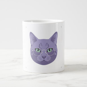 Grande Tasse Le chat maître zen