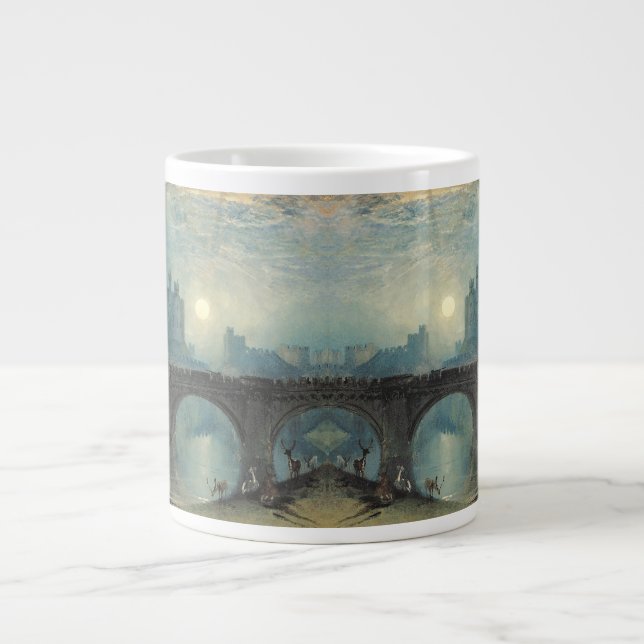 Grande Tasse Le château William Turner Alnwick (Devant)