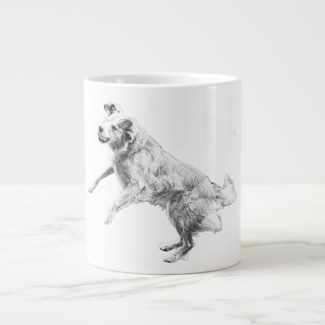 Grande Tasse Le ciel d'automne, l'esprit volant (Devant)