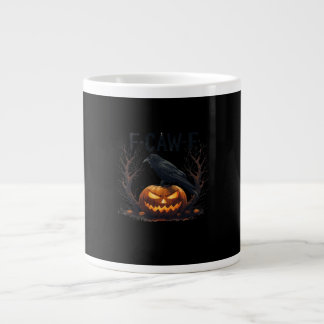 Grande Tasse Le classique de Halloween Citrouille effrayante de