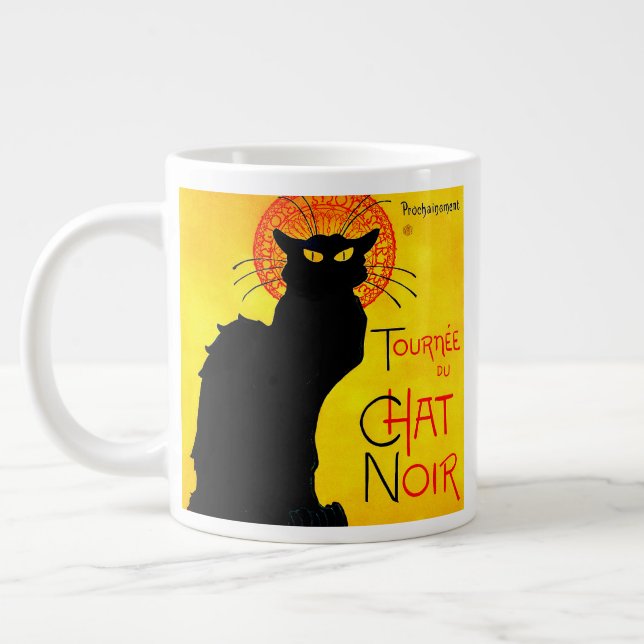 Grande Tasse Le Conversation Noir Vintage (Gauche)