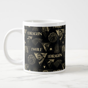 Grande Tasse Le Dragon et le Wolf Daenerys & Jon Motif