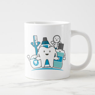 Grande Tasse Le gang des dents propres