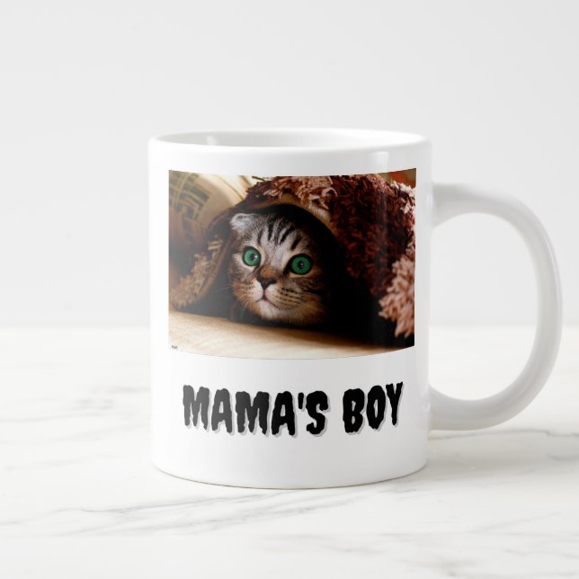 Grande Tasse Le garçon de maman (Droite)