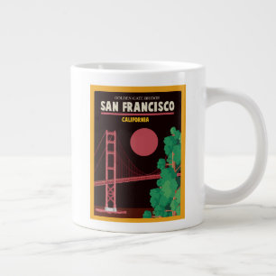 Grande Tasse Le Golden Gate Bridge de nuit