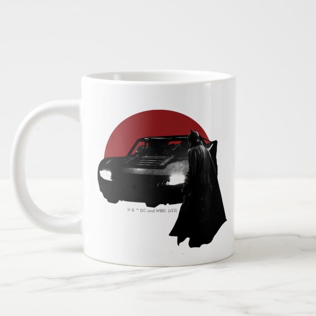 Grande Tasse Le graphique Batman & Batmobile (Gauche)