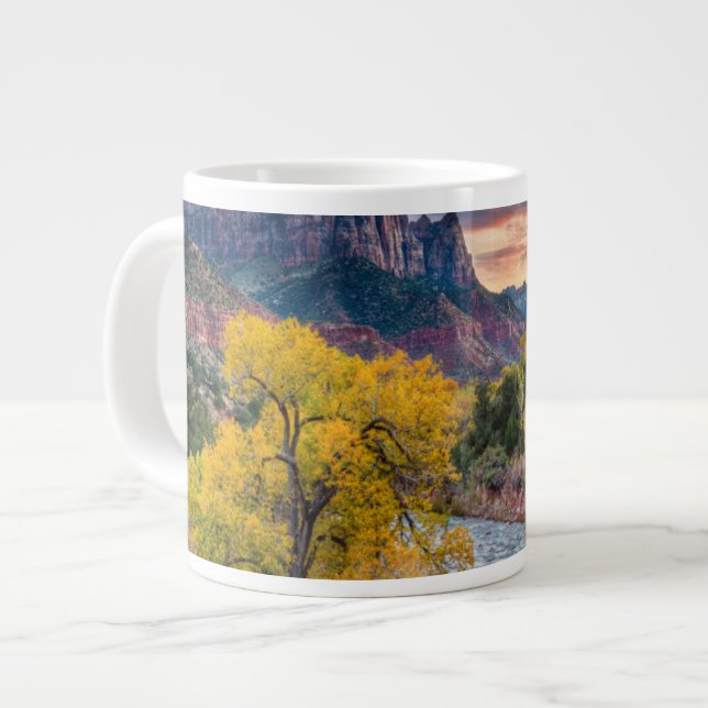 Grande Tasse Le Guetteur en automne (Devant gauche)