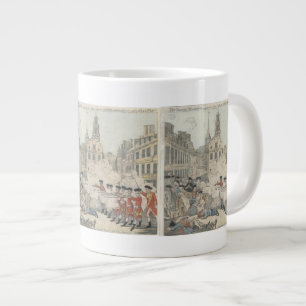 Grande Tasse Le massacre sanglant - Paul Revere (1770)