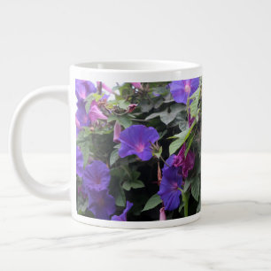 Grande Tasse Le matin du printemps en bleu