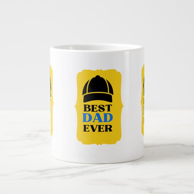 GRANDE TASSE LE MEILLEUR PAPA JAMAIS (Devant)