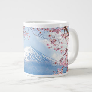 Grande Tasse Le mont Fuji   Lac Kawaguchiko   Printemps Au Japo