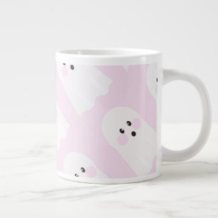 Grande Tasse Le motif de fantôme le plus mignon
