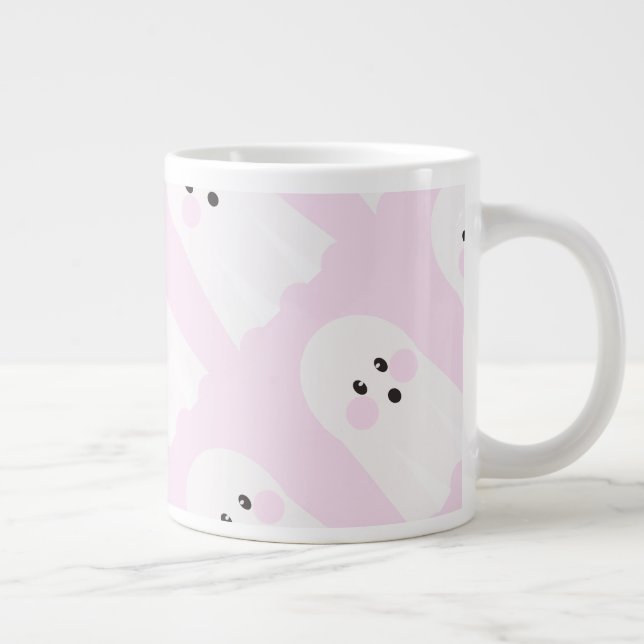 Grande Tasse Le motif de fantôme le plus mignon  (Droite)