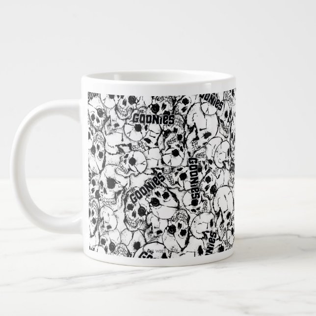 Grande Tasse Le Motif du crâne sauvage à un oeil des Goonies (Gauche)