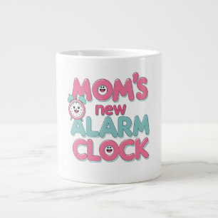 Grande Tasse Le nouveau réveil de maman – Citation adorable de