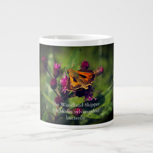 Grande Tasse Le papillon de l'hespérie des bois