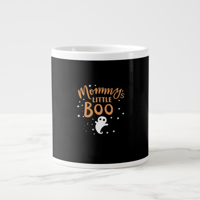 Grande Tasse Le petit garçon de maman - Happy Halloween (Devant)