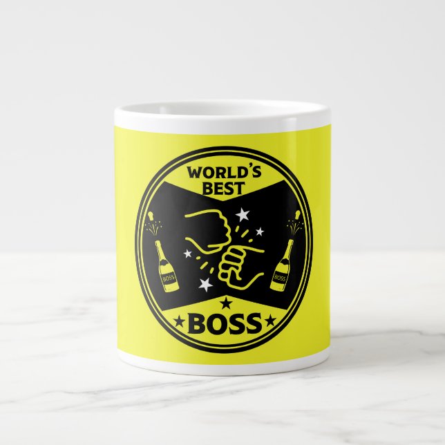Grande Tasse Le plus grand patron du monde (Devant)