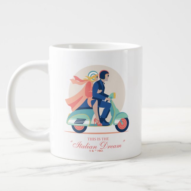 Grande Tasse Le rêve italien - Le Lotus Blanc (Gauche)