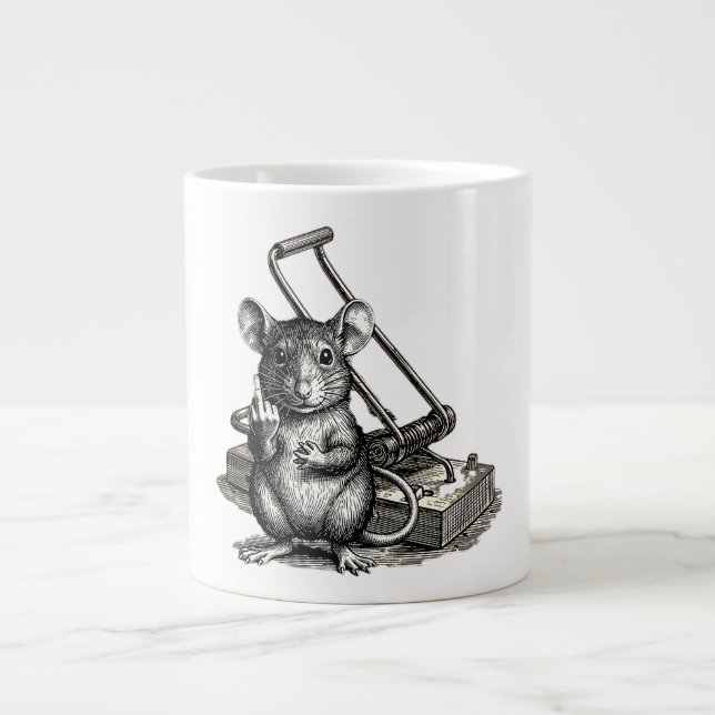 GRANDE TASSE LE RONGEUR RÉBELLIONNAIRE (Devant)
