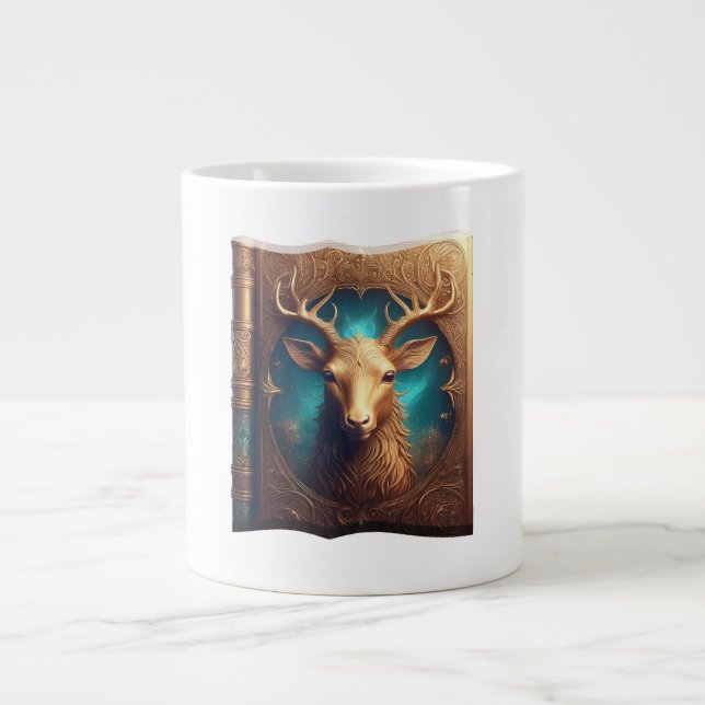 Grande Tasse Leather Bound Copy Of A Deer Hunting Guide (Devant)