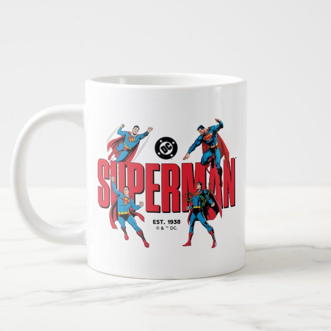 Grande Tasse Légendes de Superman pour toujours Graphique (Gauche)