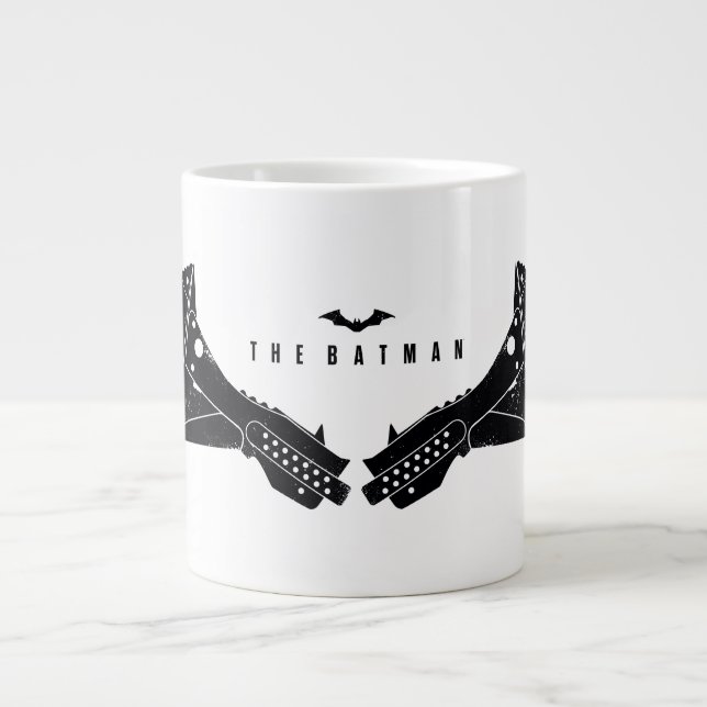 Grande Tasse Les ailes de chaume mécanique Batman (Devant)