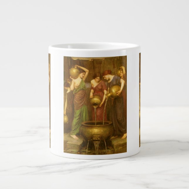 Grande Tasse Les Danaides par John William Waterhouse (Devant)