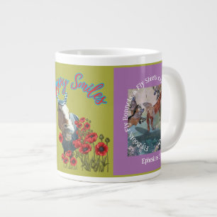 Grande Tasse les feuilles volantes ne feront pas de votre cheva