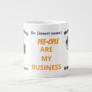 Grande Tasse Les gens sont mon entreprise Néphrologie drôle 20o
