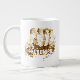 Grande Tasse Les Goonies Pirate Ship Aquarelle Graphique