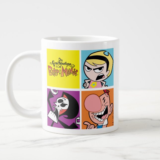 Grande Tasse Les Grandes Aventures de Billy & Mandy Character A (Gauche)