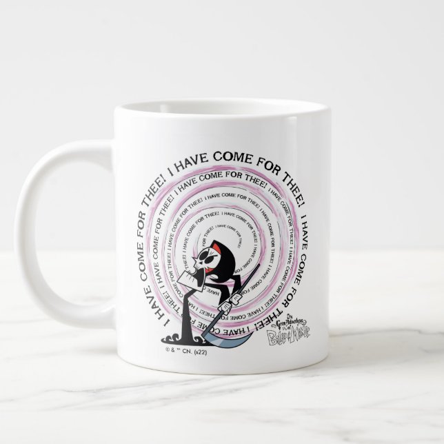 Grande Tasse Les Grandes Aventures de Billy & Mandy - Reaper (Gauche)