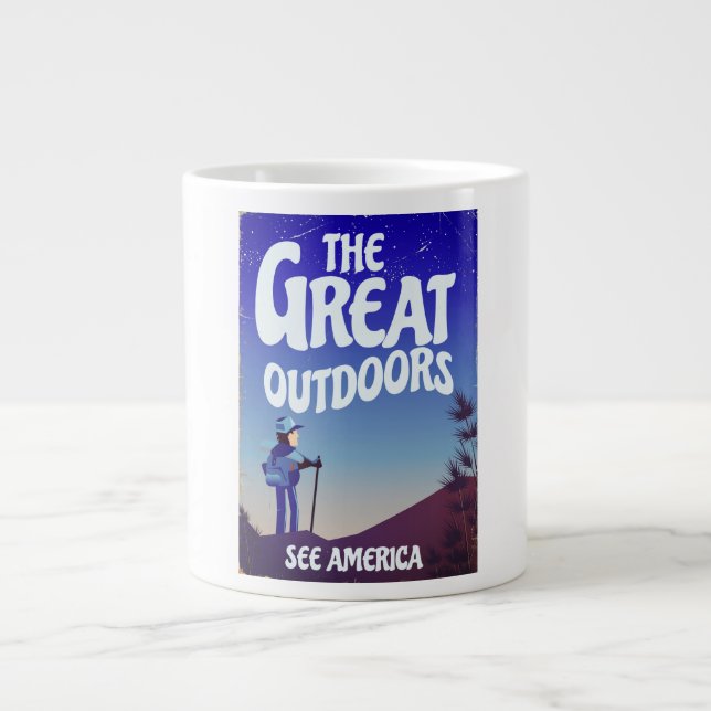 Grande Tasse Les Grands Espaces. (Devant)