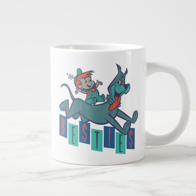Grande Tasse Les Jetsons | Elroy & Astro Besties (Droite)