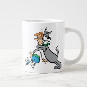 Grande Tasse Les Jetsons   George & Astro Hug