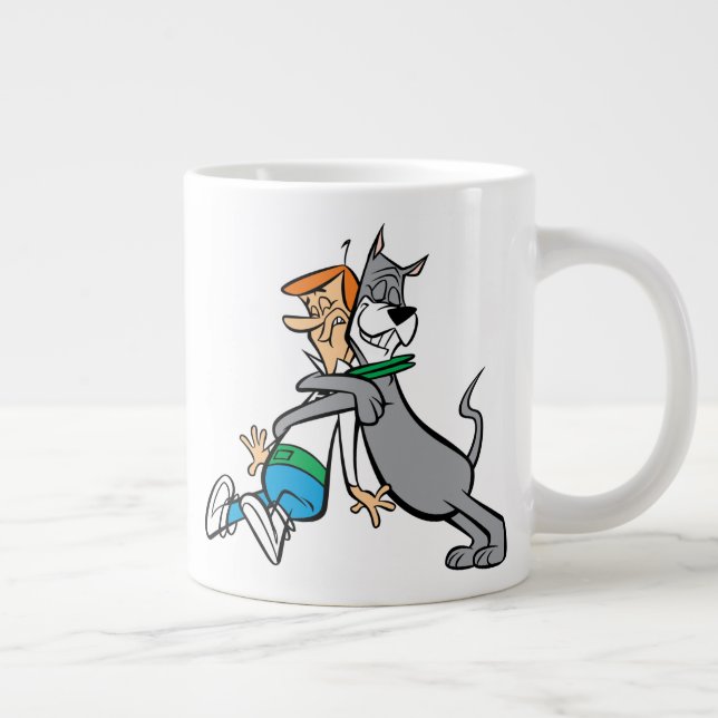 Grande Tasse Les Jetsons | George & Astro Hug (Droite)