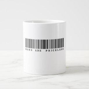 Grande Tasse Les Moms Sont Un Code-Barres Inestimable